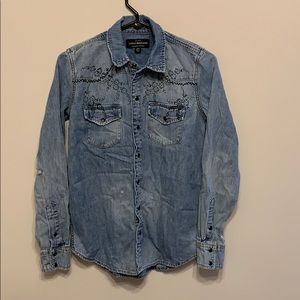 Lucky brand Jean shirt women’s size xs